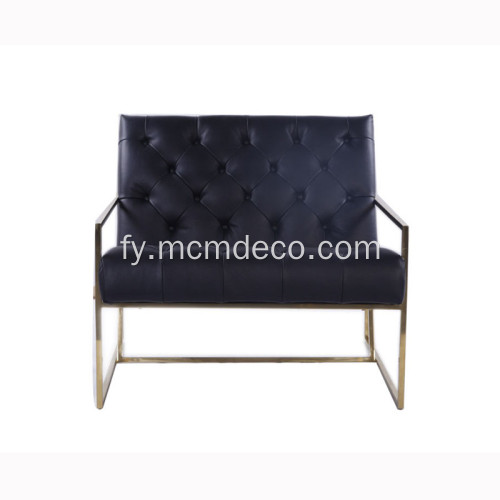 Thin Frame Tufted Lounge Stoel Lawson Fenning